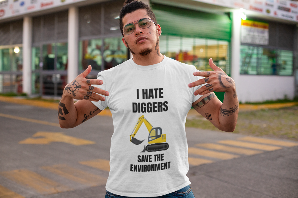 I Hate Diggers T-Shirt