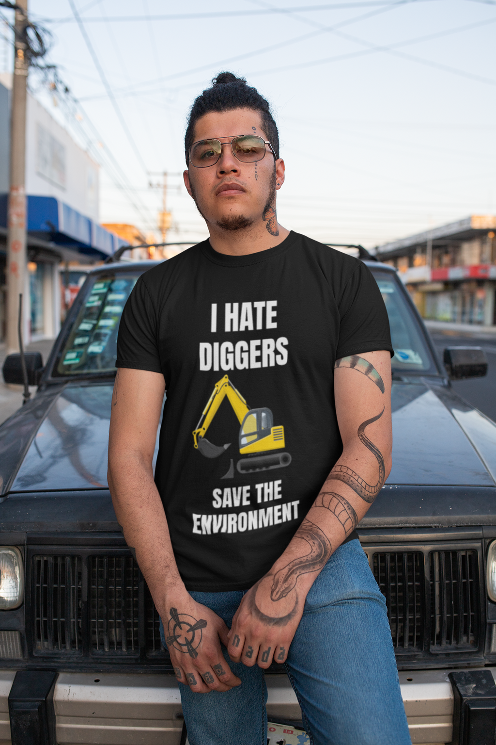 I Hate Diggers T-Shirt
