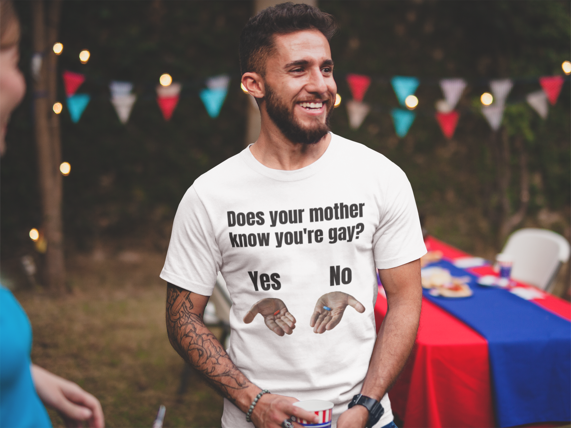 Does Your Mother Know You're Gay? T-Shirt