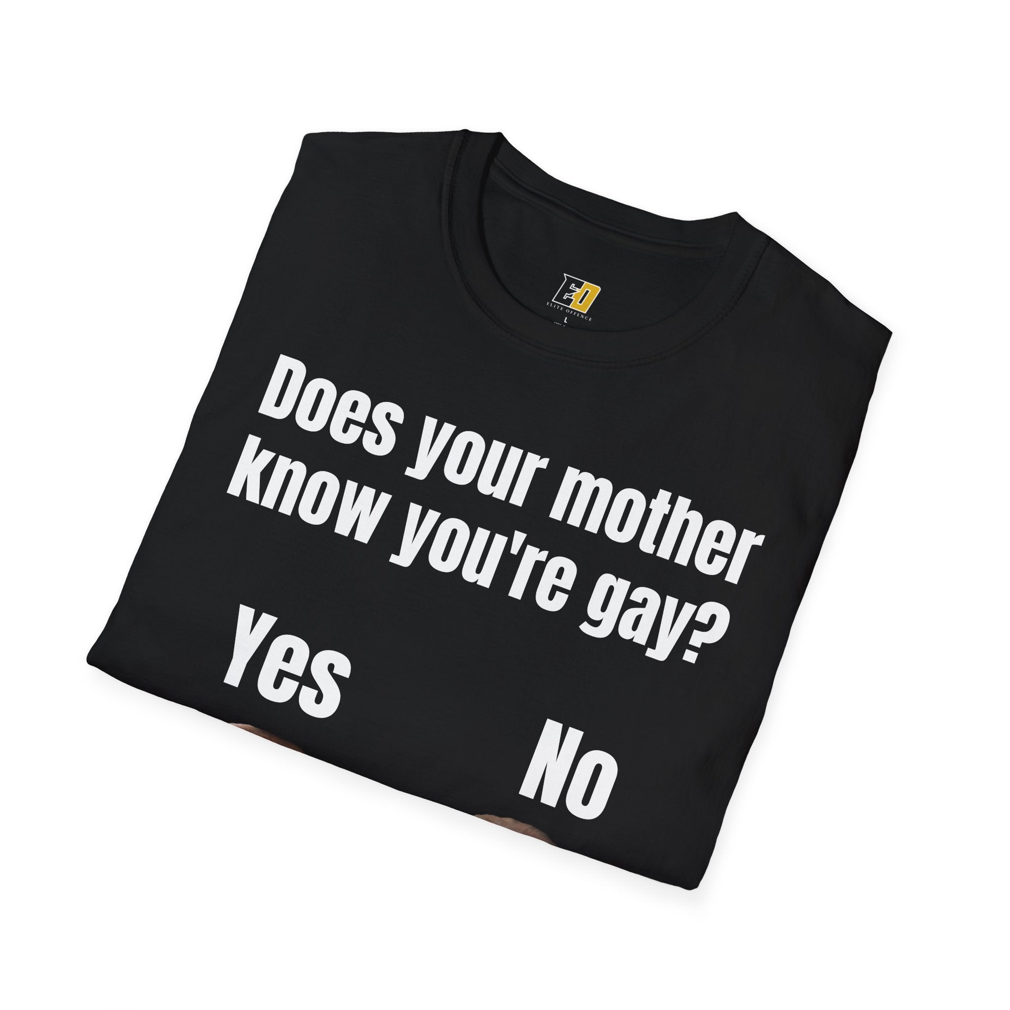 Does Your Mother Know You're Gay? T-Shirt